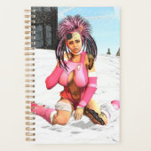 Sci Fi Snow Punk Planner (Voorkant)