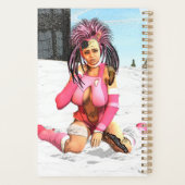 Sci Fi Snow Punk Planner (Achterkant)