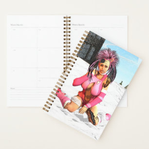 Sci Fi Snow Punk Planner