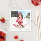 Sci Fi Snow Punk Servet (Insitu)