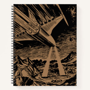 Sci-Fi Space Rocket Bullet Journal Notitieboek