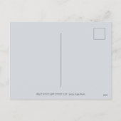 Sci Fi SPACE WITCH & KOMEET CAT BLK/WHITE HALLOWEE Feestdagenkaart (Achterkant)