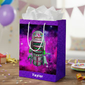 Sci Fi speelgoed Robot paarse Galaxy aangepaste na Medium Cadeauzakje