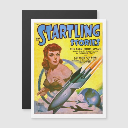  Sci Fi Startling Startling Stories Briefkaart (Voorkant / Achterkant)