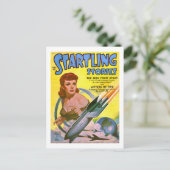  Sci Fi Startling Startling Stories Briefkaart (Staand voorkant)