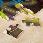 sci-fi straalpistolen legpuzzel (Zijkant)