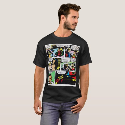  Sci-Fi strip T Shirt (Voorkant volledig)