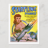  Sci Fi stripverhalen Briefkaart (Voorkant)