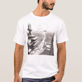 Sci-Fi T-shirt dat het universum doorkruist 02 A F (Voorkant)