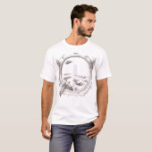 Sci-Fi T-shirt dat het universum doorkruist 02 G F (Voorkant volledig)