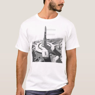 Sci-Fi T-shirt dat het universum doorkruist 03 E F