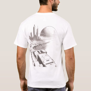 Sci-Fi T-shirt Het universum doorkruisen 01 D Teru