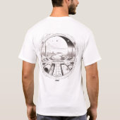 Sci-Fi T-shirt Het universum doorkruisen 01 G Teru (Achterkant)