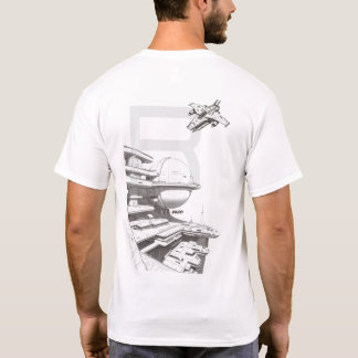 Sci-Fi T-shirt Het universum doorkruisen 02 C Teru
