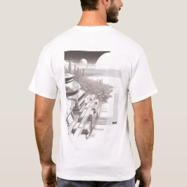 Sci-Fi T-shirt Het universum doorkruisen 02 D Teru