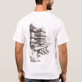 Sci-Fi T-shirt Het universum doorkruisen 02 E Teru (Achterkant)