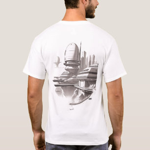 Sci-Fi T-shirt Het universum doorkruisen 03 A Teru