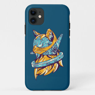 Sci-Fi-TechnoCat Case-Mate iPhone Case