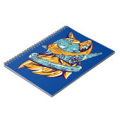 Sci-Fi-TechnoCat Notitieboek (Linkerzijde)