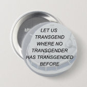 Sci Fi Transgender Button (Voorkant /achterkant)
