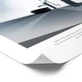 Sci-Fi Travel Ad, Dwergplaneet Ceres Poster (Hoek)