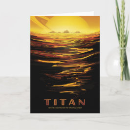 Sci-Fi Travel Ad, Moon Titan Kaart