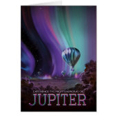 Sci-Fi Travel Ad, planeet Jupiter (Voorkant)