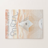 Sci-Fi Travel Ad, planeet Venus Legpuzzel (Horizontaal)