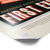 Sci-Fi Travel Ad, Planet 51 Pegasi B Foto Afdruk (Hoek)