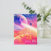 Sci-Fi Travel Ad, Planet 55 Cancri e Briefkaart (Staand voorkant)