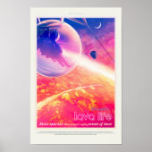Sci-Fi Travel Ad, Planet 55 Cancri e Poster (Voorkant)