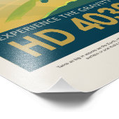 Sci-Fi Travel Ad, Planet HD 40307g Foto Afdruk (Hoek)