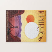 Sci-Fi Travel Ad, Planet Kepler-16b Legpuzzel (Horizontaal)