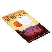 Sci-Fi Travel Ad, Planet Kepler-16b Magneet (Rechterzijde)