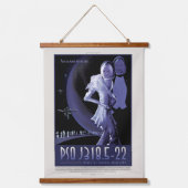 Sci-Fi Travel Ad, Planet PSO J318.5-22 Hangend Wandkleed (Voorkant)