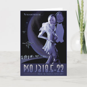 Sci-Fi Travel Ad, Planet PSO J318.5-22 Kaart