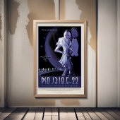 Sci-Fi Travel Ad, Planet PSO J318.5-22 Poster