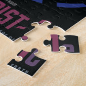 Sci-Fi Travel Ad, Planet Trapist-1e Legpuzzel (Zijkant)