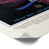 Sci-Fi Travel Ad, Planet Trapist-1e Poster (Hoek)