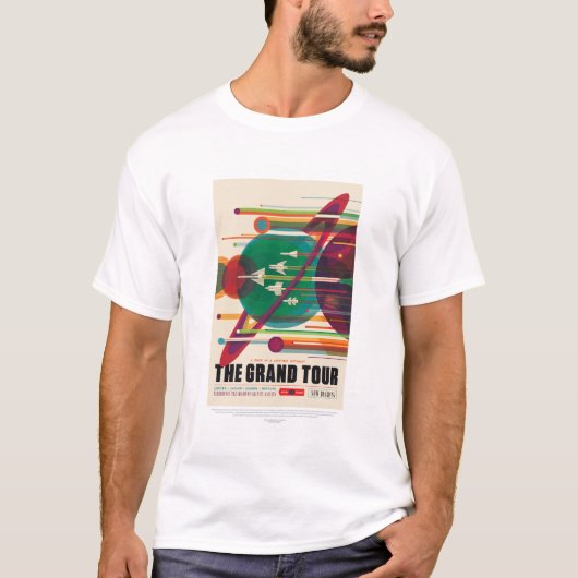 Sci-Fi Travel en de Grand Tour T-shirt (Voorkant)