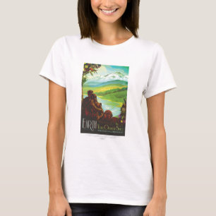 Sci-Fi Travel en Planet Earth T-shirt