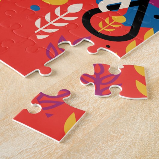 Sci-Fi Travel en Planet Mars Legpuzzel (Zijkant)