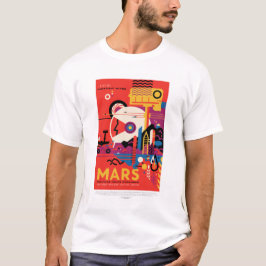Sci-Fi Travel en Planet Mars T-shirt