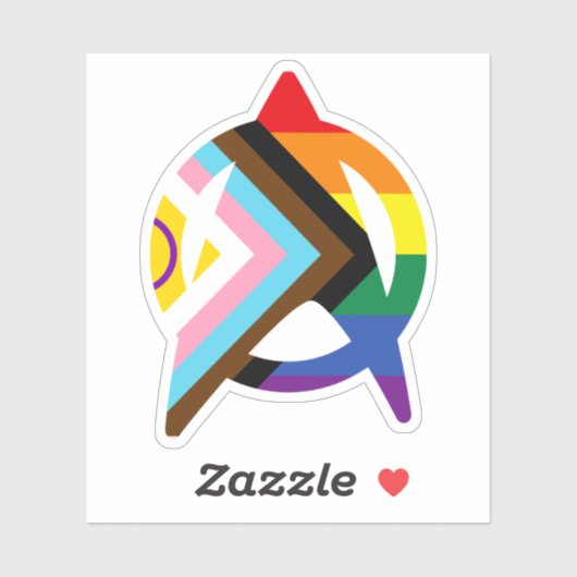 Sci-Fi Trek Pride Sticker (Vel)