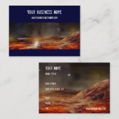 Sci-Fi Visitekaartje (Voorkant / Achterkant)