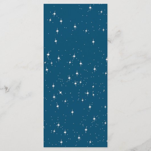 Sci Fi Vliegende Schotel Menu (Achterkant)