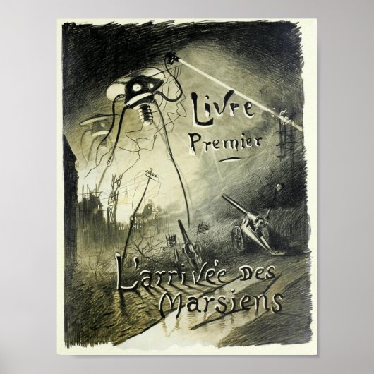 Sci Fi Wereldoorlog Poster (Voorkant)