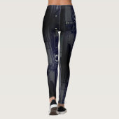 Sci-Tech-Leggings Leggings (Achterkant)