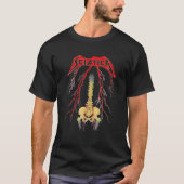 Sciatica Skeleton Metal T-shirt (Voorkant)