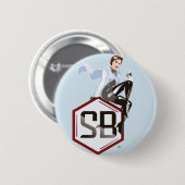 SciBabe Logo Button (Voorkant /achterkant)